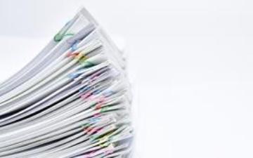 Stack of paper 