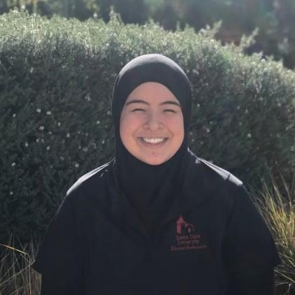 Student ambassador Parwana Khazi '20