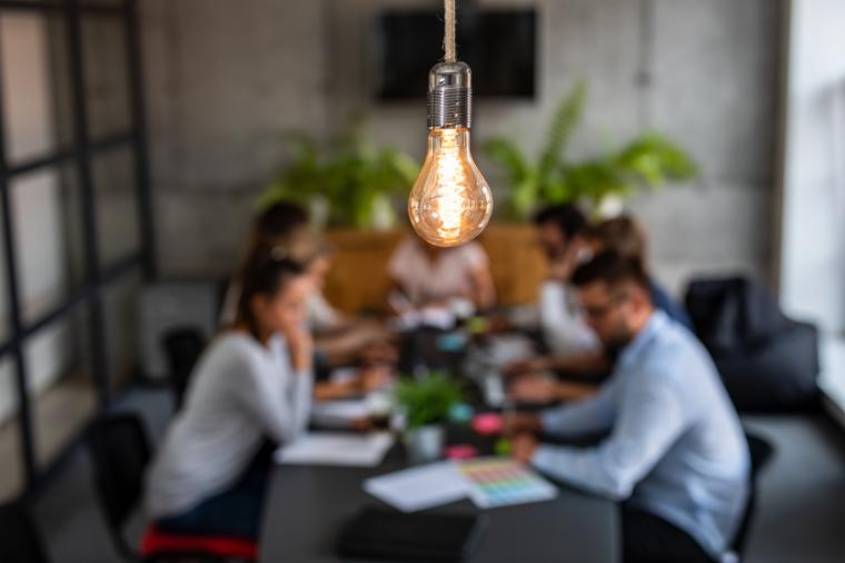 Young creative business people meeting at office. By REDPIXEL/Adobe Stock