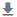 Gray download arrow icon.