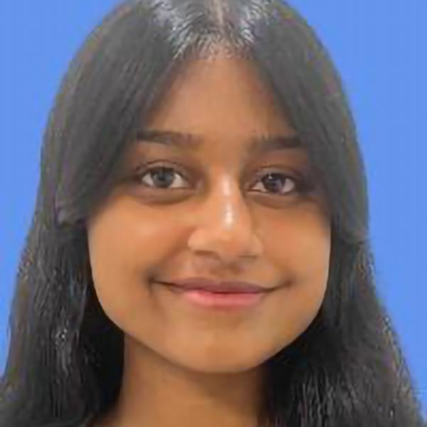 Young woman smiling