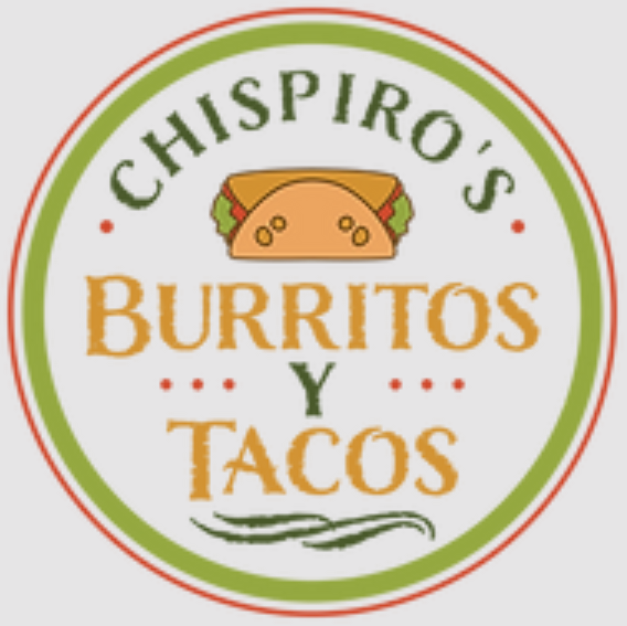 circular logo with burrito 