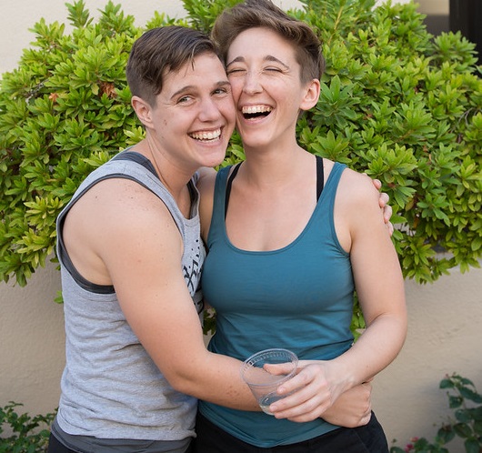 LGBTQ couple
