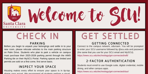Welcome Sheet 