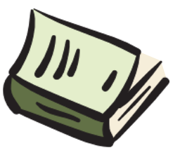 Doodle of a book