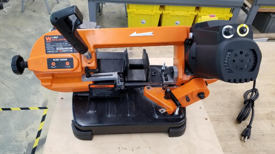 Benchtop band saw